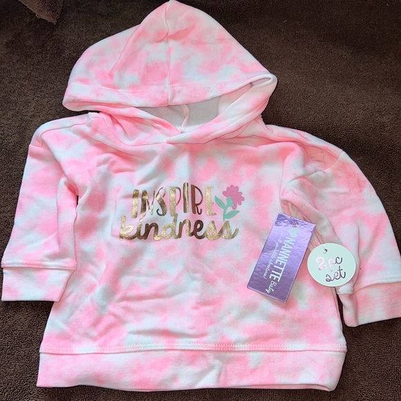 ***NWT*** Infant Girls 2Piece Sweat Suit - Picture 1 of 10